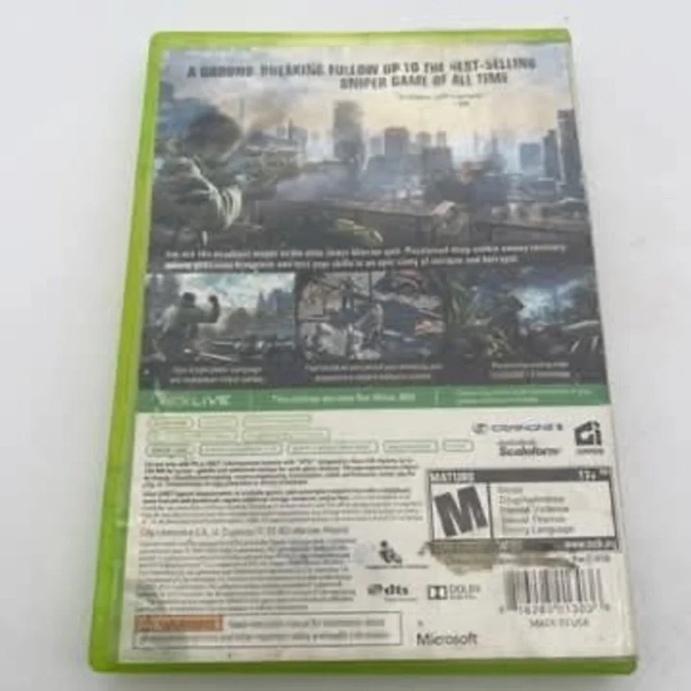 Sniper Ghost Warrior 2 Xbox 360 Video Game Tactical Shooter‎ CI Games 2013
